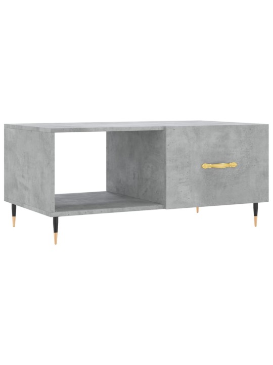Konferenční stolek betonově šedý 90x50x40 cm kompozitní dřevo