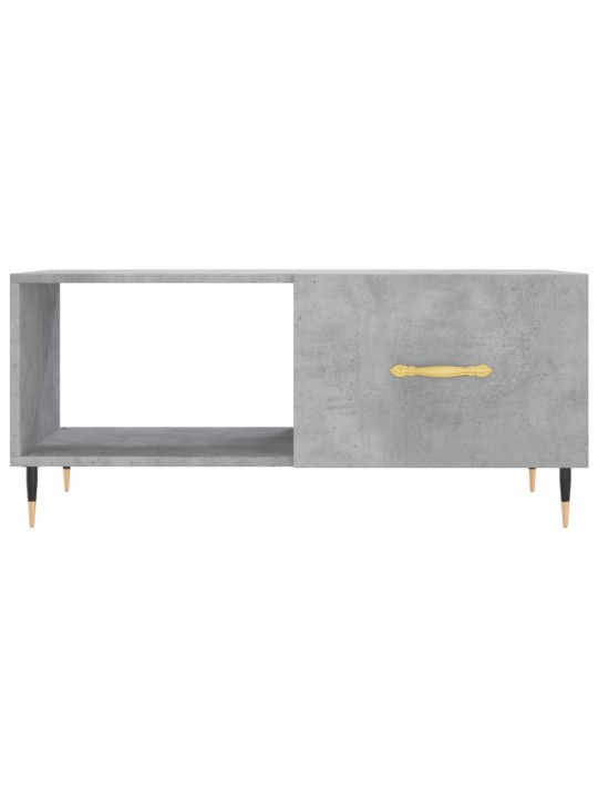 Konferenční stolek betonově šedý 90x50x40 cm kompozitní dřevo