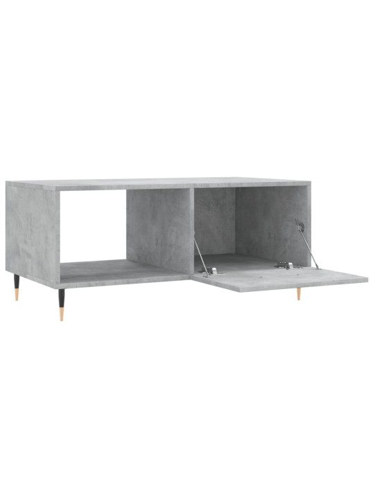 Konferenční stolek betonově šedý 90x50x40 cm kompozitní dřevo