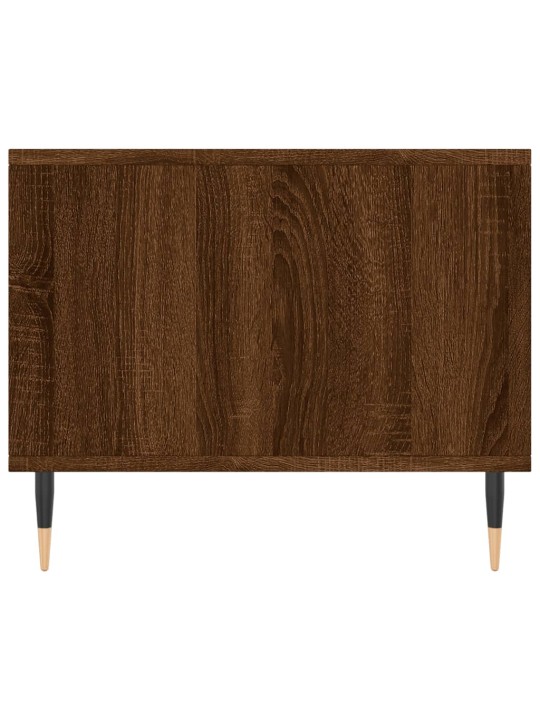 Konferenční stolek hnědý dub 90 x 50 x 40 cm kompozitní dřevo