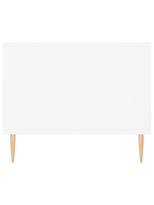 Konferenční stolek bílý 90 x 50 x 40 cm kompozitní dřevo