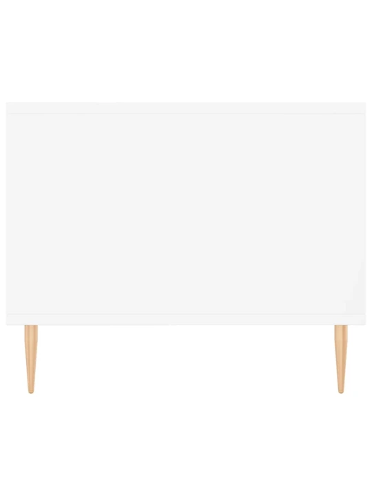Konferenční stolek bílý 90 x 50 x 40 cm kompozitní dřevo