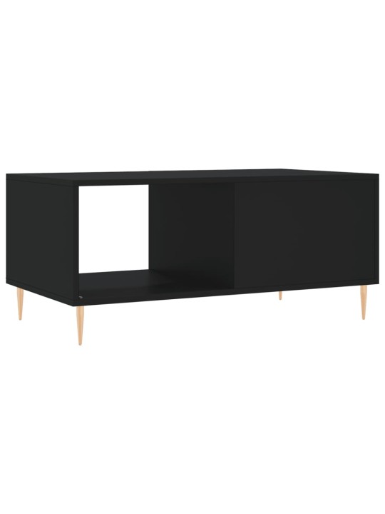Konferenční stolek černý 90 x 50 x 40 cm kompozitní dřevo