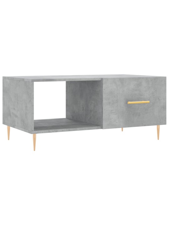 Konferenční stolek betonově šedý 90x50x40 cm kompozitní dřevo