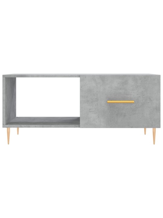 Konferenční stolek betonově šedý 90x50x40 cm kompozitní dřevo