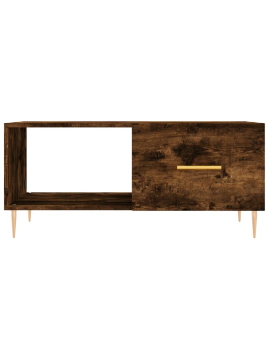 Konferenční stolek kouřový dub 90 x 50 x 40 cm kompozitní dřevo