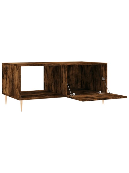 Konferenční stolek kouřový dub 90 x 50 x 40 cm kompozitní dřevo