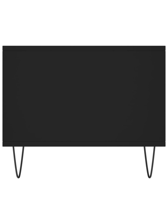 Konferenční stolek černý 90 x 50 x 40 cm kompozitní dřevo