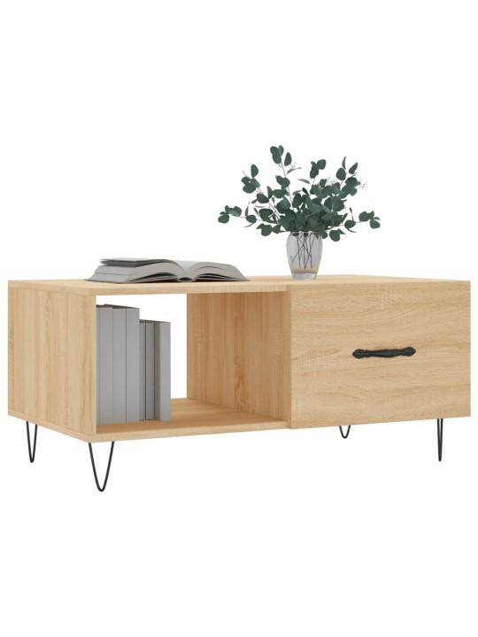 Konferenční stolek dub sonoma 90 x 50 x 40 cm kompozitní dřevo