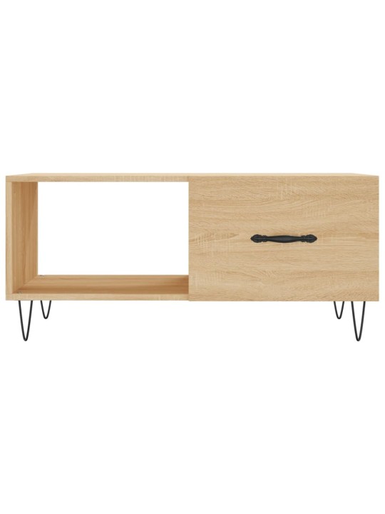 Konferenční stolek dub sonoma 90 x 50 x 40 cm kompozitní dřevo