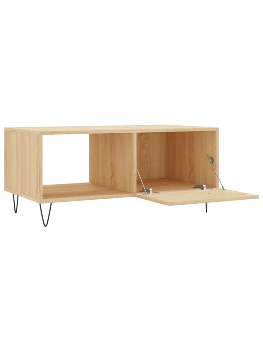 Konferenční stolek dub sonoma 90 x 50 x 40 cm kompozitní dřevo
