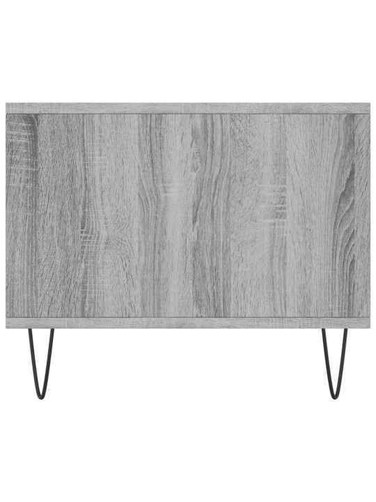 Konferenční stolek šedý sonoma 90 x 50 x 40 cm kompozitní dřevo