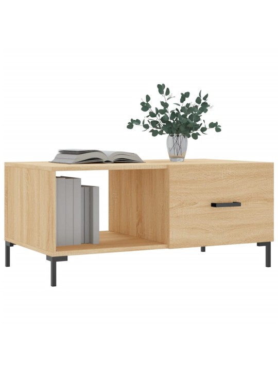 Konferenční stolek dub sonoma 90 x 50 x 40 cm kompozitní dřevo