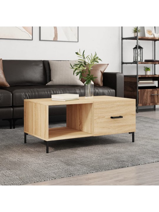 Konferenční stolek dub sonoma 90 x 50 x 40 cm kompozitní dřevo