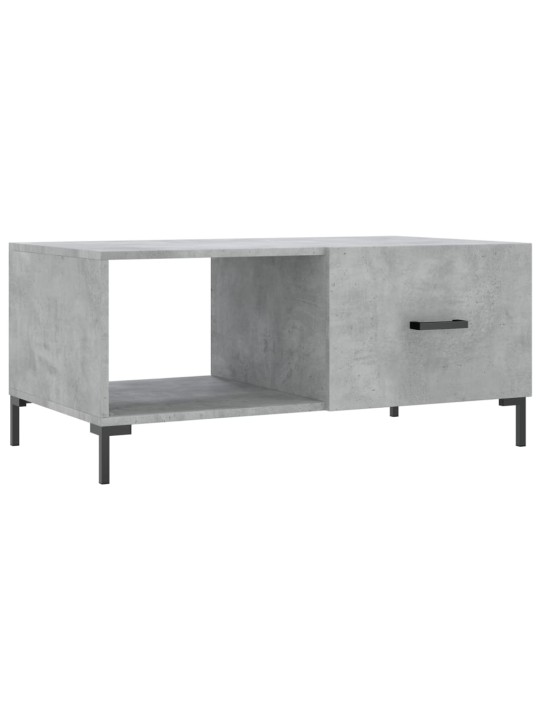 Konferenční stolek betonově šedý 90x50x40 cm kompozitní dřevo