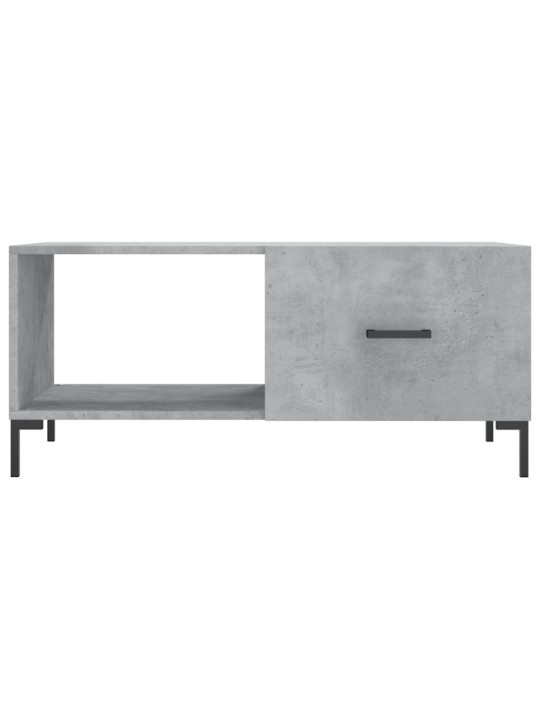 Konferenční stolek betonově šedý 90x50x40 cm kompozitní dřevo