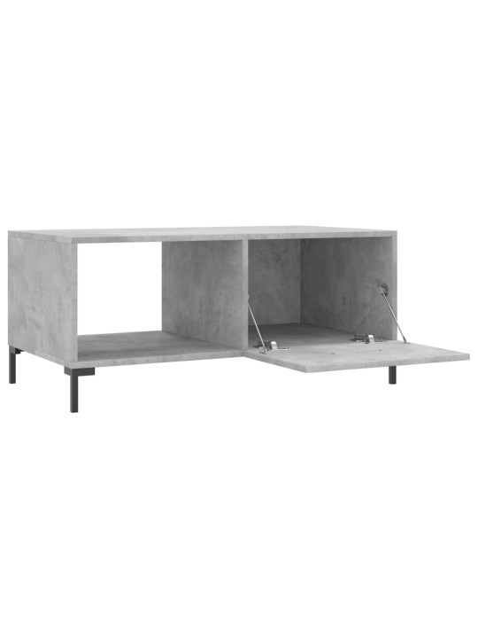 Konferenční stolek betonově šedý 90x50x40 cm kompozitní dřevo