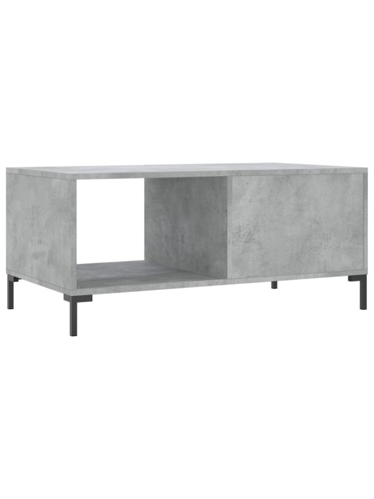Konferenční stolek betonově šedý 90x50x40 cm kompozitní dřevo