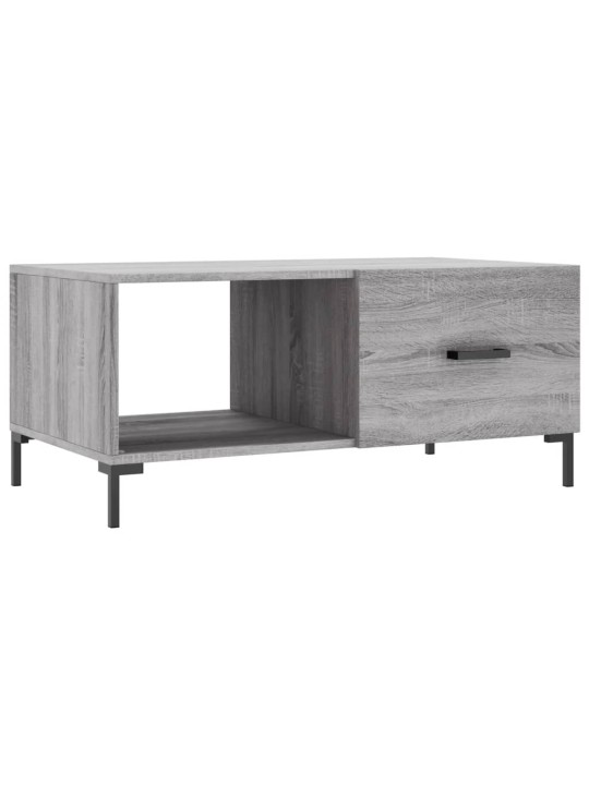 Konferenční stolek šedý sonoma 90 x 50 x 40 cm kompozitní dřevo