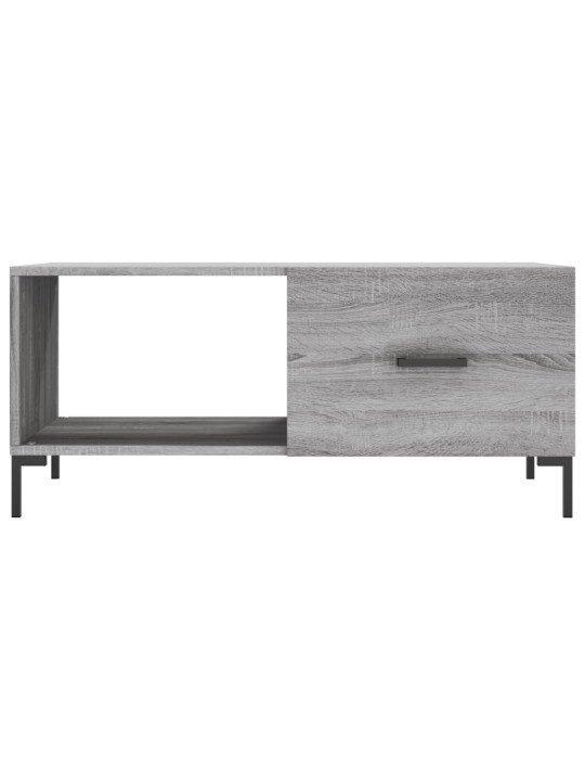 Konferenční stolek šedý sonoma 90 x 50 x 40 cm kompozitní dřevo