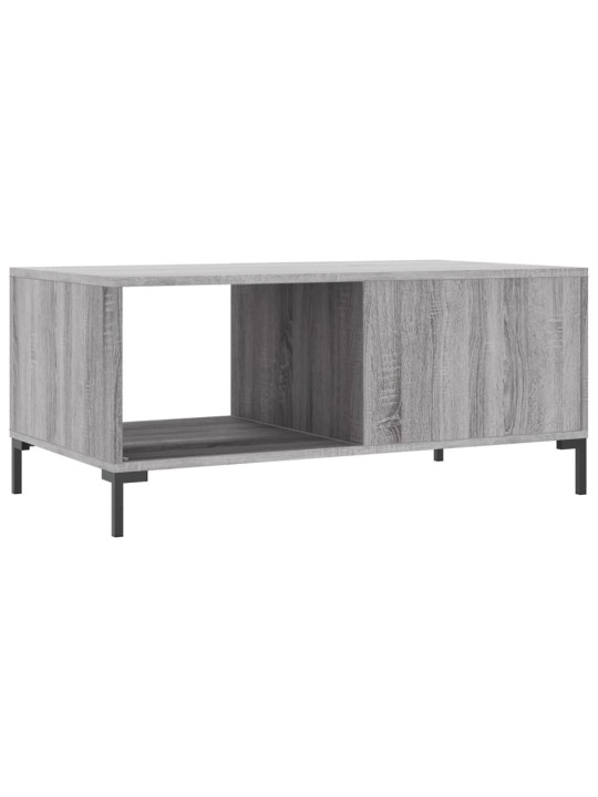 Konferenční stolek šedý sonoma 90 x 50 x 40 cm kompozitní dřevo