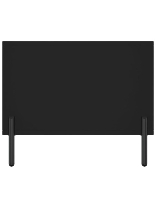 Konferenční stolek černý 90 x 50 x 40 cm kompozitní dřevo