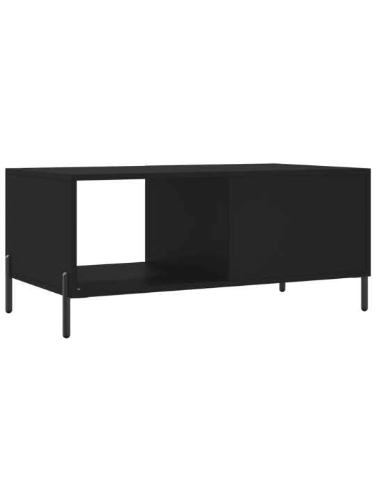 Konferenční stolek černý 90 x 50 x 40 cm kompozitní dřevo