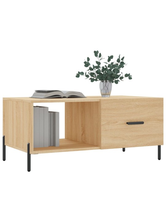 Konferenční stolek dub sonoma 90 x 50 x 40 cm kompozitní dřevo