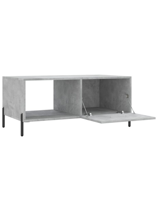 Konferenční stolek betonově šedý 90x50x40 cm kompozitní dřevo