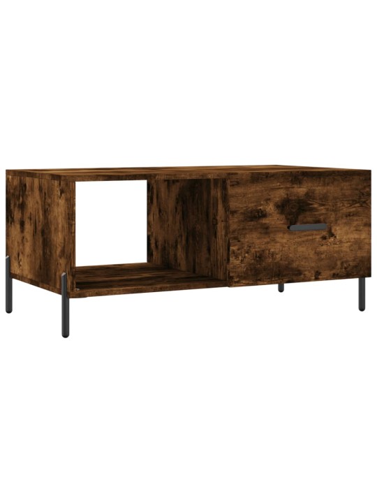 Konferenční stolek kouřový dub 90 x 50 x 40 cm kompozitní dřevo