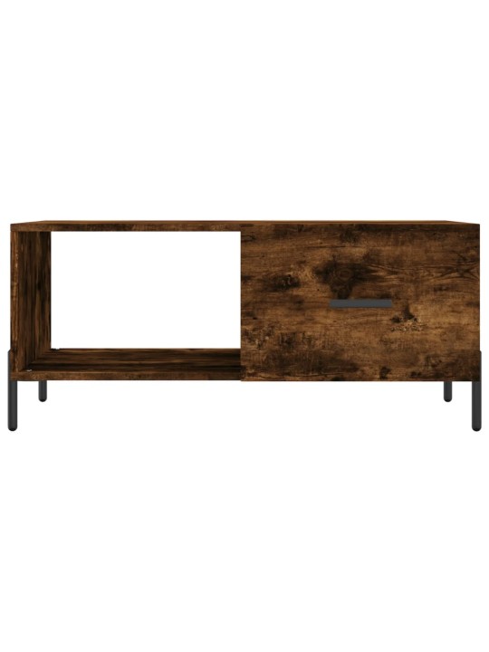 Konferenční stolek kouřový dub 90 x 50 x 40 cm kompozitní dřevo