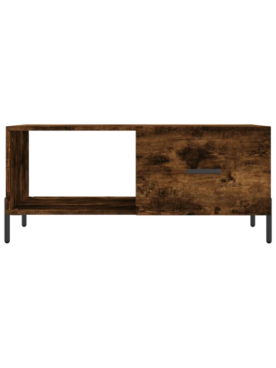 Konferenční stolek kouřový dub 90 x 50 x 40 cm kompozitní dřevo