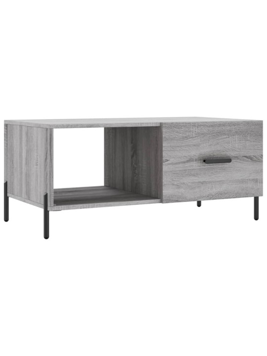 Konferenční stolek šedý sonoma 90 x 50 x 40 cm kompozitní dřevo