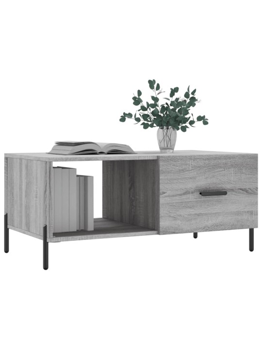 Konferenční stolek šedý sonoma 90 x 50 x 40 cm kompozitní dřevo