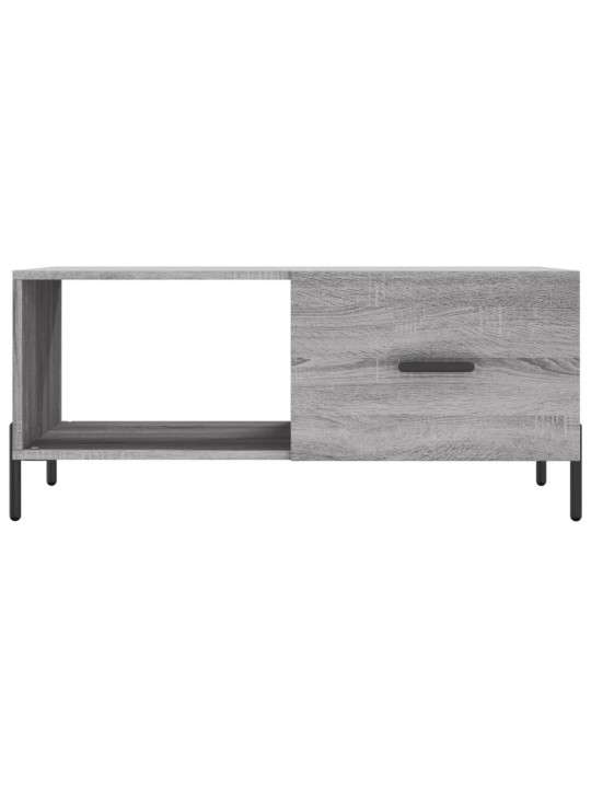 Konferenční stolek šedý sonoma 90 x 50 x 40 cm kompozitní dřevo