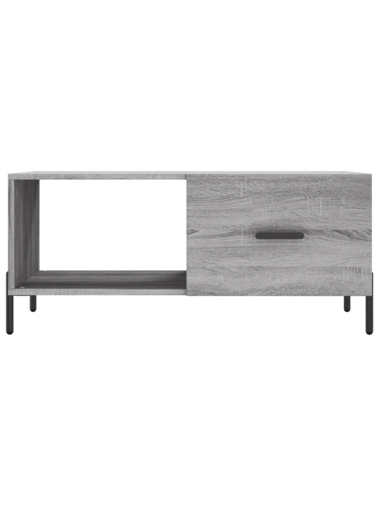 Konferenční stolek šedý sonoma 90 x 50 x 40 cm kompozitní dřevo