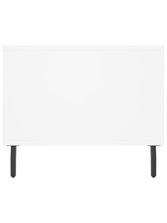 Konferenční stolek bílý 90 x 50 x 40 cm kompozitní dřevo