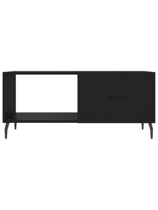 Konferenční stolek černý 90 x 50 x 40 cm kompozitní dřevo