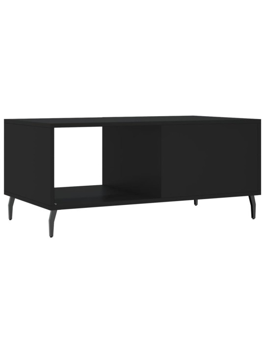 Konferenční stolek černý 90 x 50 x 40 cm kompozitní dřevo
