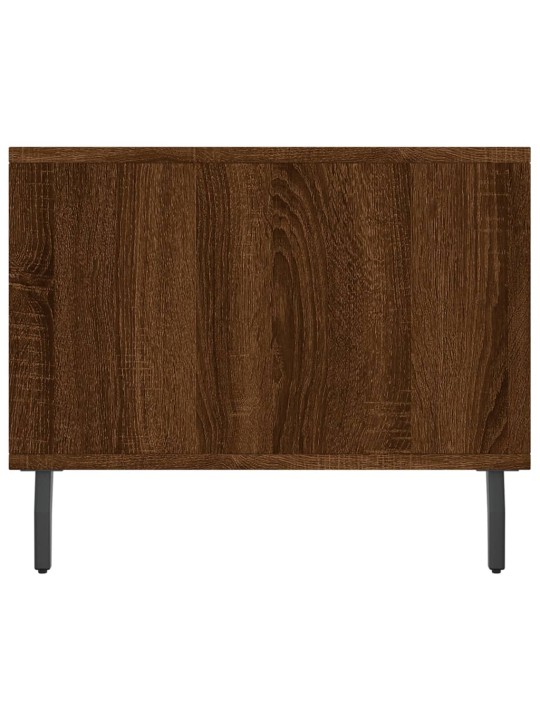 Konferenční stolek hnědý dub 90 x 50 x 40 cm kompozitní dřevo