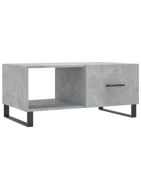 Konferenční stolek betonově šedý 90x50x40 cm kompozitní dřevo