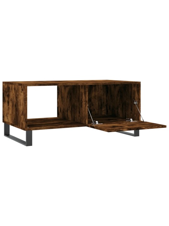 Konferenční stolek kouřový dub 90 x 50 x 40 cm kompozitní dřevo