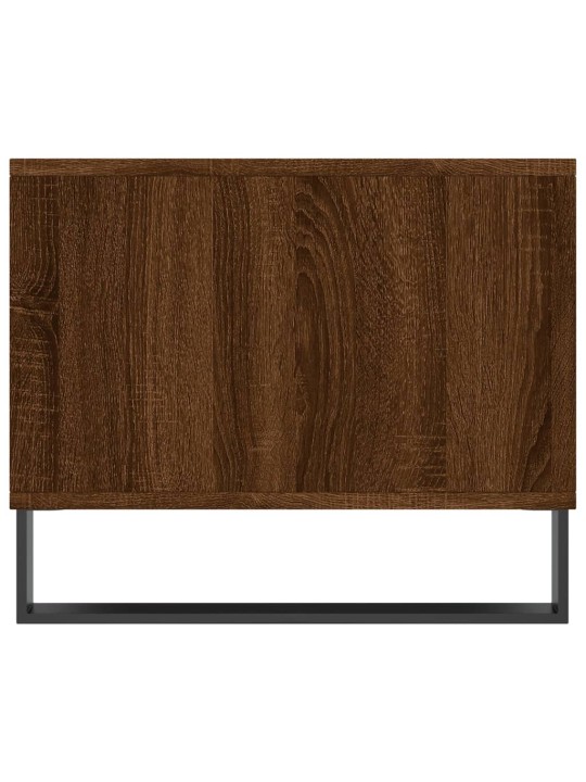 Konferenční stolek hnědý dub 90 x 50 x 40 cm kompozitní dřevo