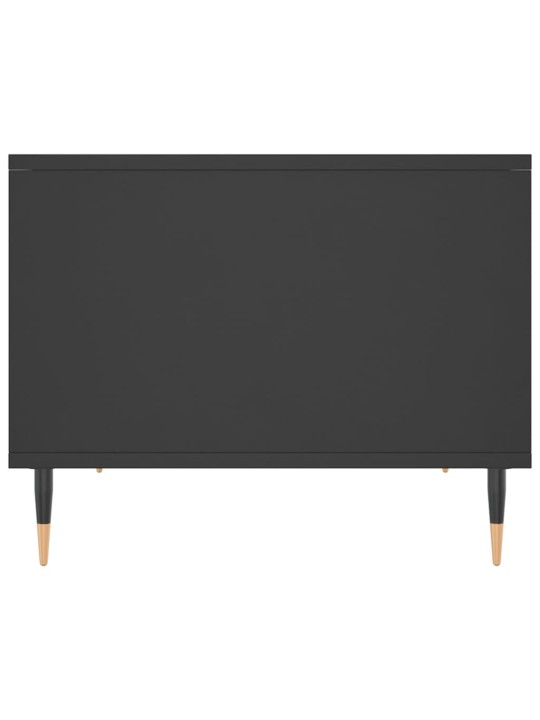Konferenční stolek černý 60 x 50 x 40 cm kompozitní dřevo