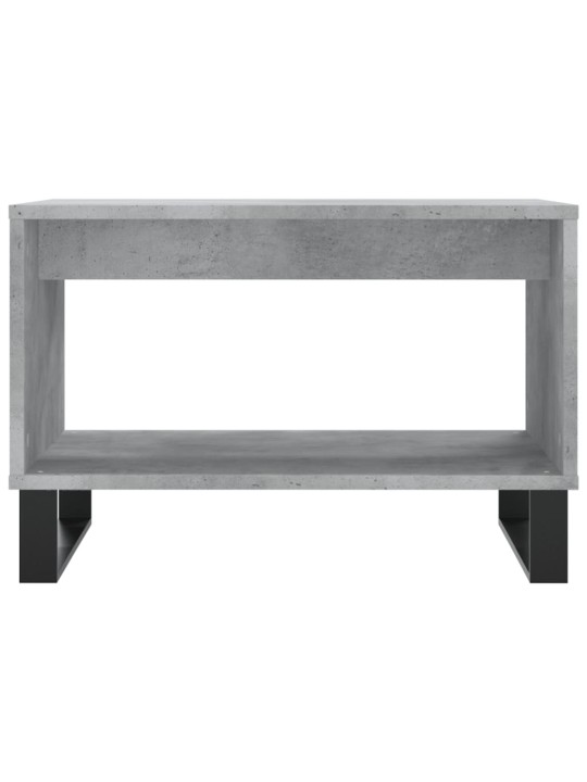 Konferenční stolek betonově šedý 60x50x40 cm kompozitní dřevo