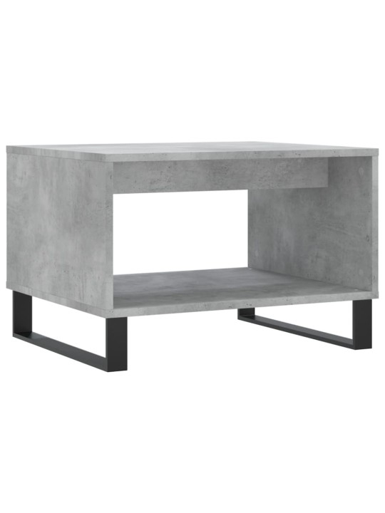 Konferenční stolek betonově šedý 60x50x40 cm kompozitní dřevo