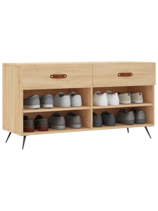 Botník dub sonoma 102 x 35 x 55 cm kompozitní dřevo