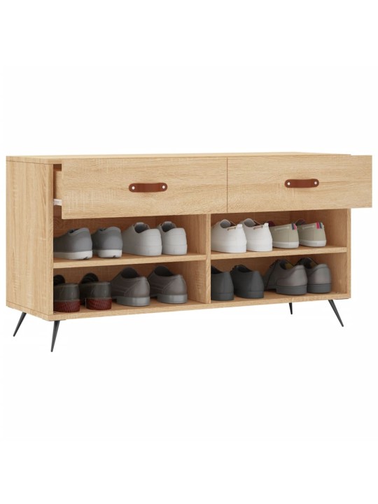 Botník dub sonoma 102 x 35 x 55 cm kompozitní dřevo