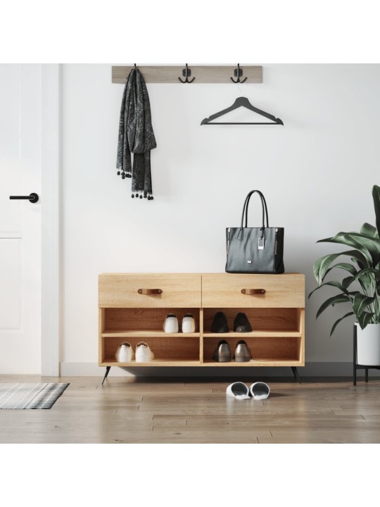 Botník dub sonoma 102 x 35 x 55 cm kompozitní dřevo