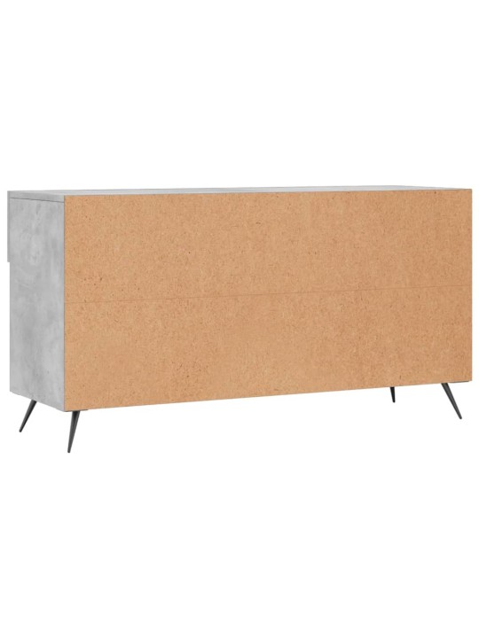 Botník betonově šedý 102 x 35 x 55 cm kompozitní dřevo